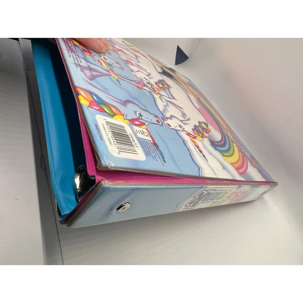 Lisa Frank 3 Ring Binder 30 Happy Birthday Markie Celeste Folder Dancing Dolphin